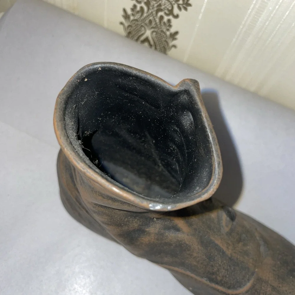 Vintage Ceramic High Button Boots‎ | Victorian Side Button Boot
